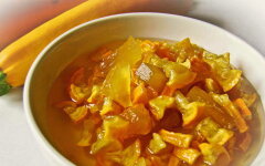 Варенье из кабачков и тыквы с имбирем