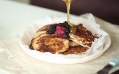 Кокосово-банановые блинчики без муки