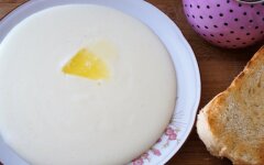 Манная каша без комочков на завтрак
