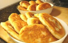 Простое дрожжевое тесто для любых пирожков