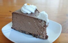 Чизкейк с шоколадно-сливочной начинкой