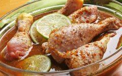 Вишневый маринад для голени индейки