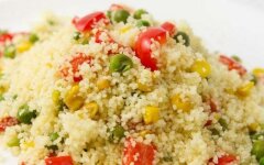 Кускус с цукини и болгарским перцем