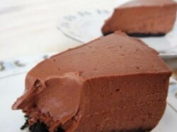 Диетический шоколадный чизкейк с творогом