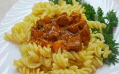 Мясная подлива из говядины для вторых блюд