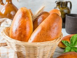 Бездрожжевые пирожки с лисичками