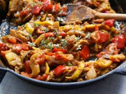 Вкусное и простое овощное рагу