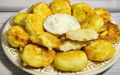 Манники из манной каши жареные на сковороде