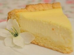 Ванильный сметанник на песочном тесте