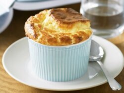 Воздушное сырное суфле в духовке