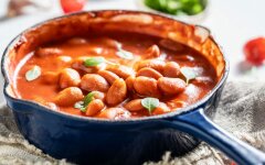 Фасоль по-абхазски с аджикой