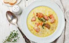 Новоанглийский «Чаудер» с беконом