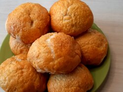 Дрожжевые булочки без яиц и молока