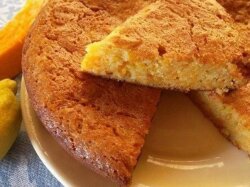 Шарлотка с тыквой на кефире в духовке