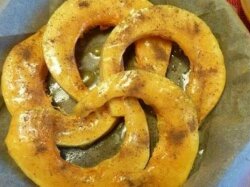 Запеченная тыква с корицей и цветочным медом