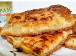 Сыр в лаваше на завтрак