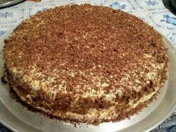 Простой торт «Если пропадает кефир»