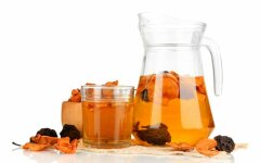 Компот из замороженных фруктов с сухофруктами