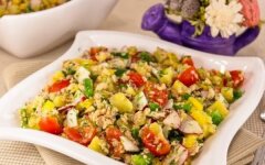 Салат «Дачный» с крабовыми палочками