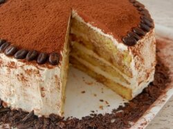 Домашний торт «Тирамису» бисквитный