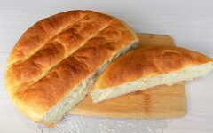 Хлеб на молоке с сухими дрожжами в духовке