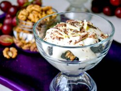 Репа с черносливом в молочном соусе