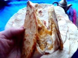 Армянская Ёка с сыром и яйцом