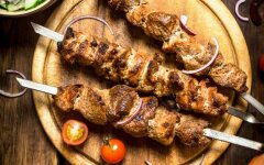 Шашлык из баранины в уксусе с лимоном