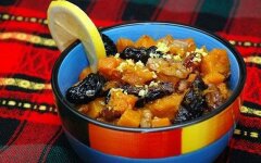 Медовая тыква с лимоном в духовке