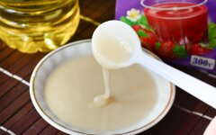 Глазурь для кулича с крахмалом и ванилином