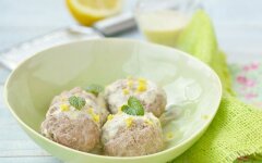 Тефтели из индейки в сливках в духовке