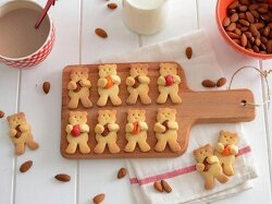 Имбирное печенье «Мишки с орешками» детям