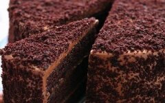 Мега шоколадный торт с кремом из вареной сгущенки и масла