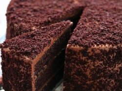 Мега шоколадный торт с кремом из вареной сгущенки и масла