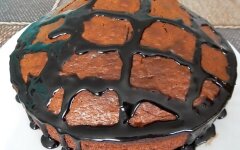 Смородиновый пирог на кислом молоке