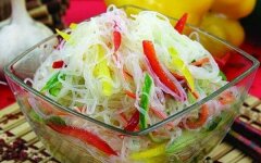 Домашний салат «Фунчоза с овощами»