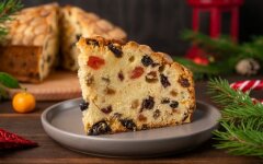 Шотландский кекс Данди с изюмом
