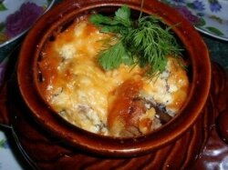 Сочная куриная печень под сыром