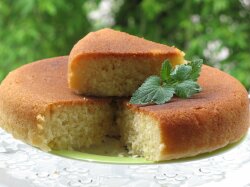 Классический манник на кефире к чаю