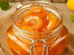 Абрикосовое варенье из долек с лимонной кислотой