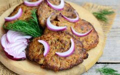 Драники из индейки и картофеля