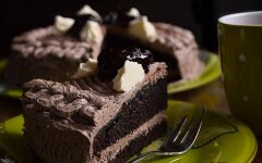 Шоколадный Пражский торт на скорую руку