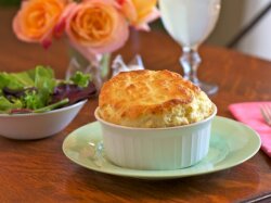 Суфле из горбуши с сыром