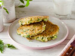 Котлеты из кабачков с итальянскими травами