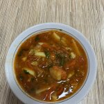 Густой суп «Шурпа» с говядиной Густой суп «Шурпа» с говядиной