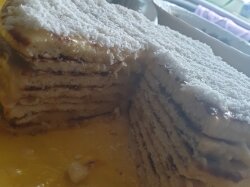 Самый быстрый тортик на сковороде