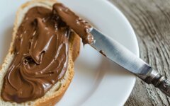 Шоколадная паста с сухим молоком и арахисом