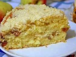 Яблочный пирог «Домашний» на сметане