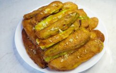 Жареные кабачки в кляре