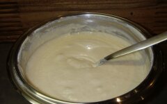 Бездрожжевое тесто для пиццы со сметаной и майонезом